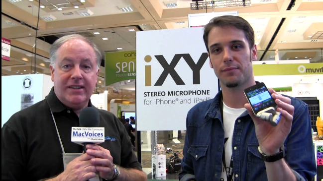 MacVoices #1312: CES – Mathew Piccolotto of Rode Microphones Introduces the iXY, A High Quality iDevice Mic