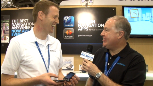 MacVoices #1352: Macworld 2013 – Garmin USA Expands Into More GPS Devices