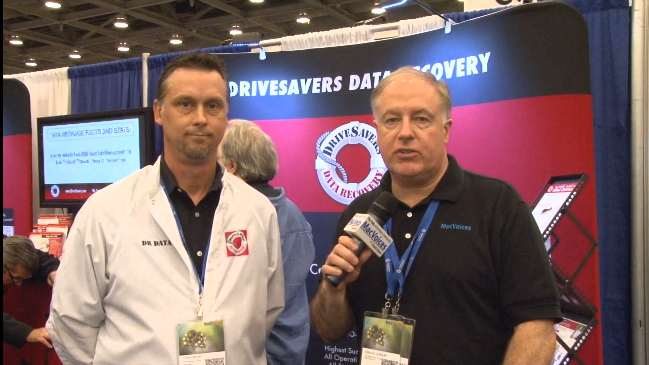 MacVoices #1374: Macworld 2013 – Hard Drive Disaster Data Recovery with DriveSavers