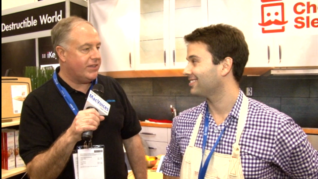 MacVoices #1373: Macworld 2013 – Chef Sleeve Protects Your iPad In The Kitchen