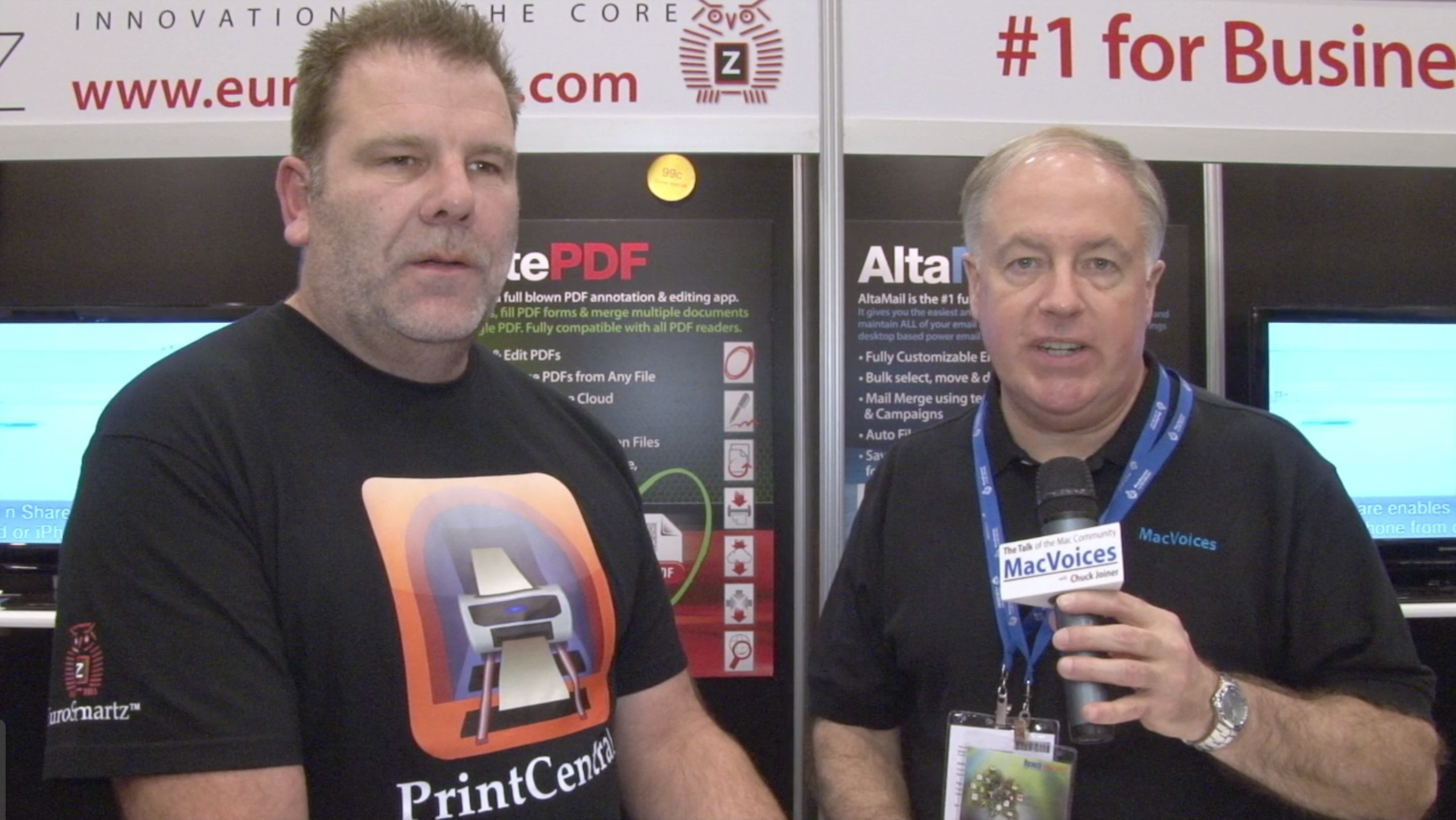 MacVoices #1377: Macworld 2013 – EuroSmartz’ WritePDF Merges Multiple Document Formats Into PDF