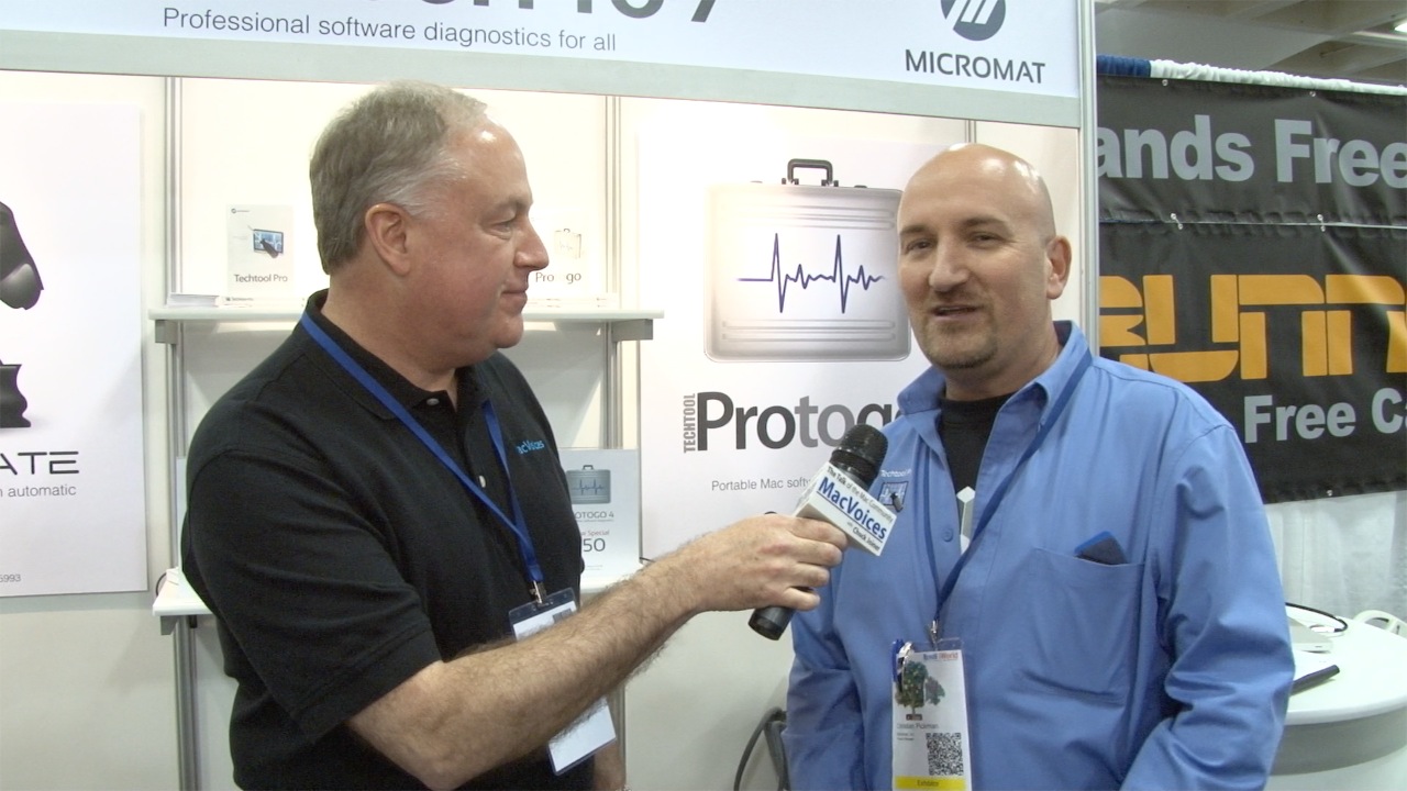 MacVoices #14109: Macworld – Micromat Returns to Macworld with TechTool Pro 7