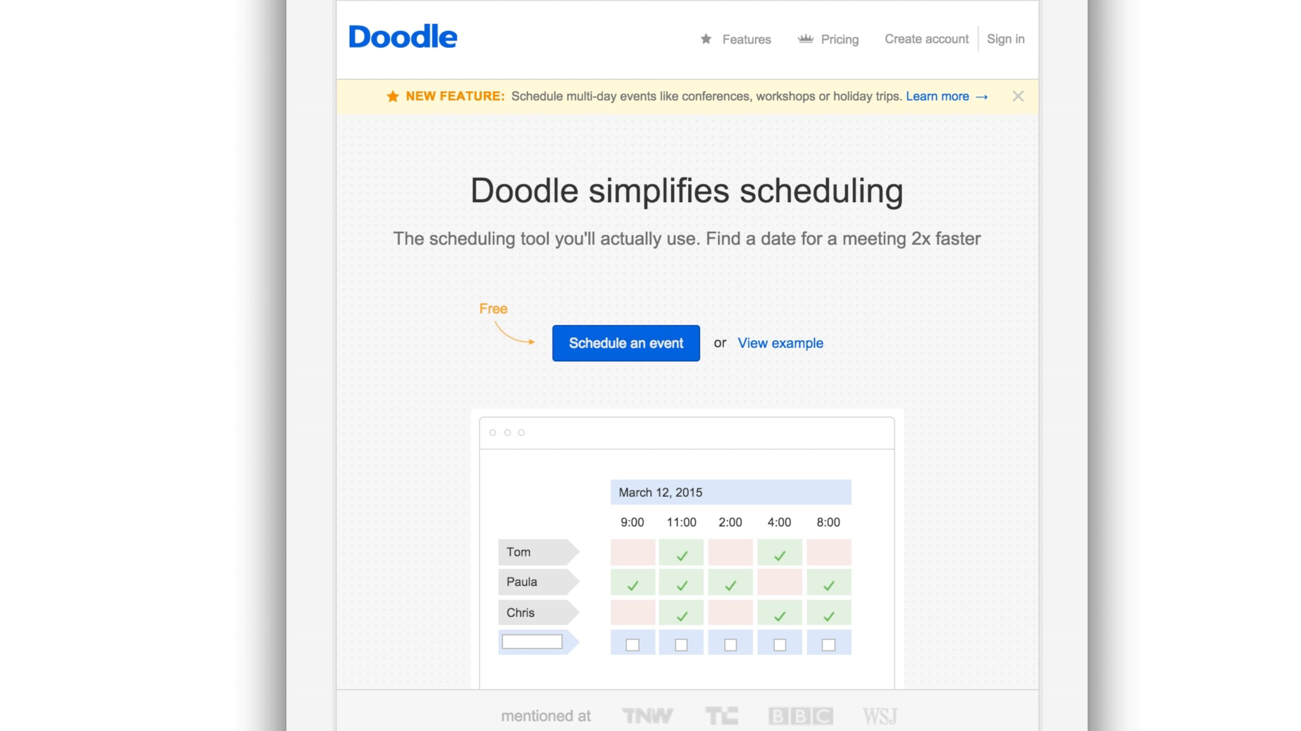 MacVoices #15069: MacVoices Briefing – Doodle Simplifies Scheduling