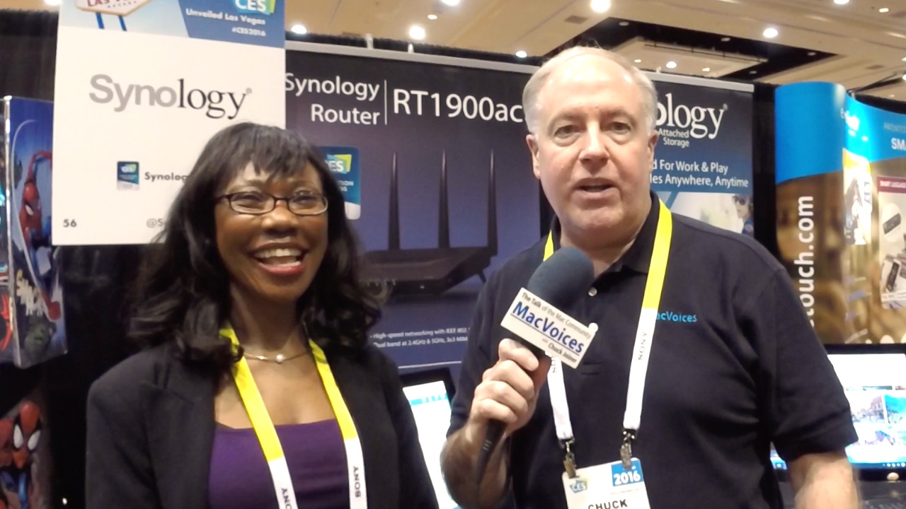 Andrea Wedderburn of Synology, Chuck Joiner