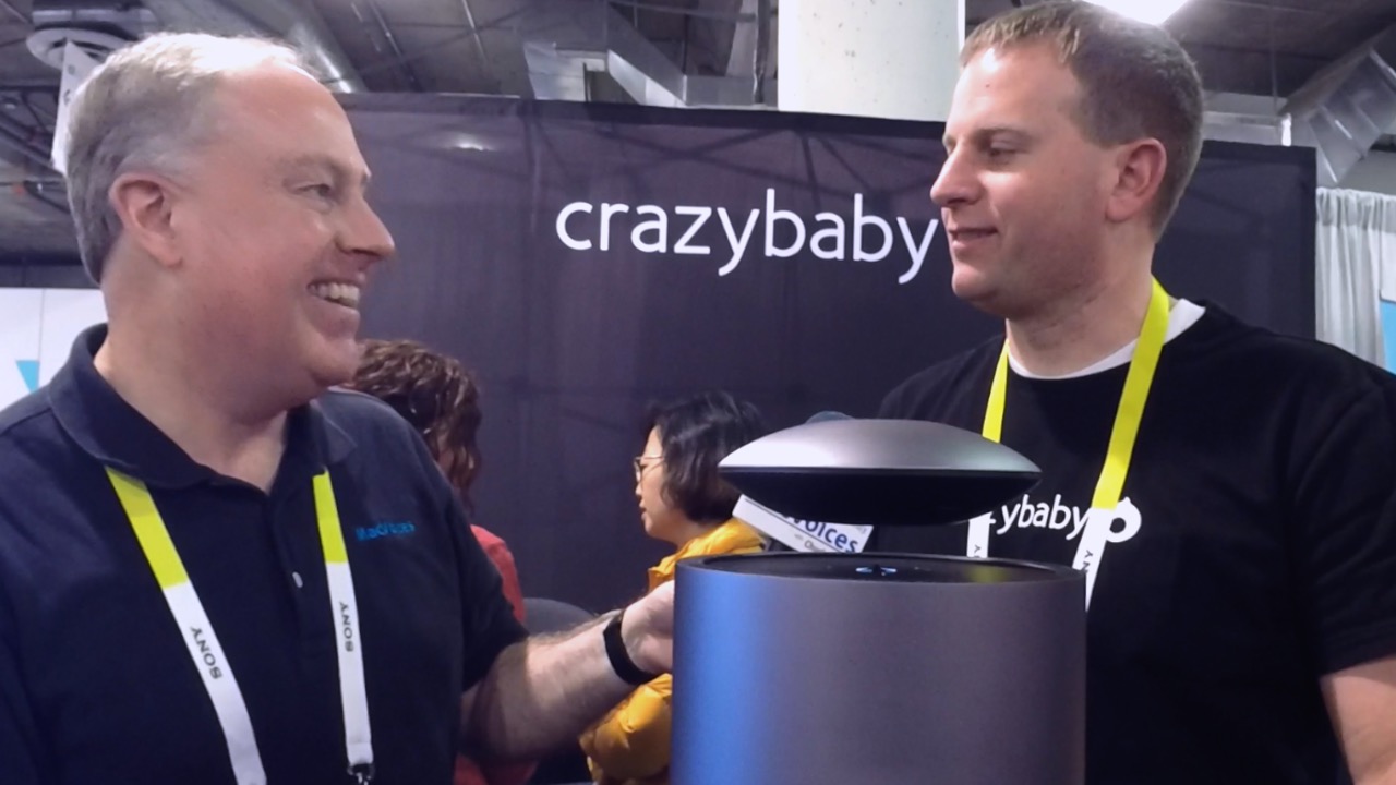 MacVoices #16070: CES – The Mars Speaker from crazybaby Levitates Your Music