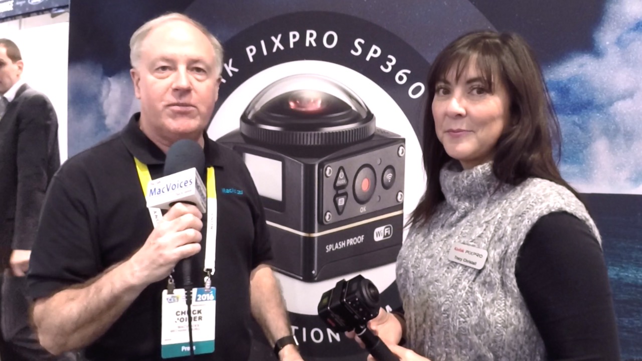 MacVoices #16063: CES – Kodak’s SP360 4K Action Cam Captures Everything Around You in 4K