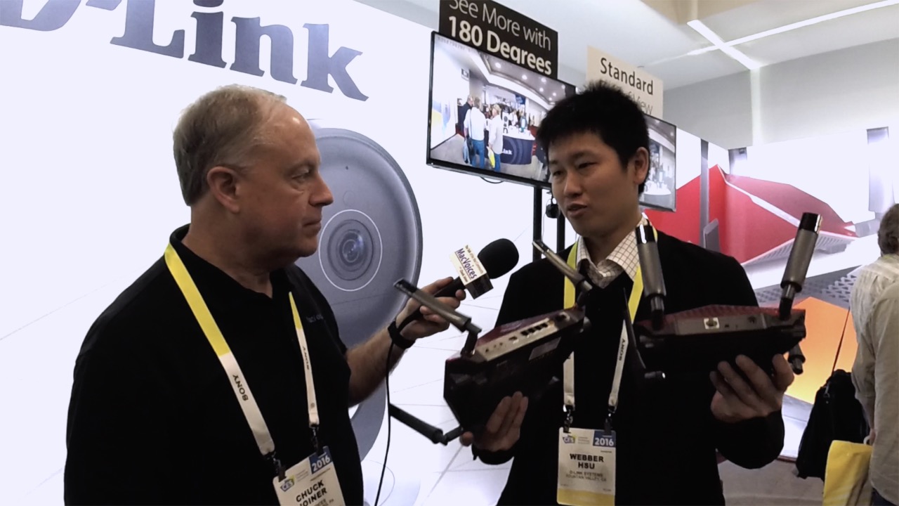 MacVoices #16047: CES – D-Link Unveils New Routers, Wide-Angle Camera and Home Automation Units