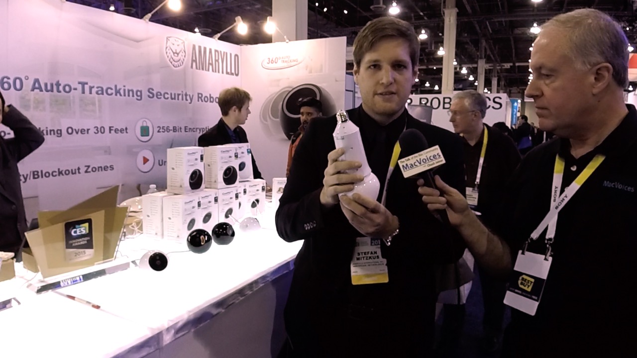 MacVoices #16065: CES – Amaryllo Demonstrates A Simple-To-Install WiFi Motion Tracking Camera