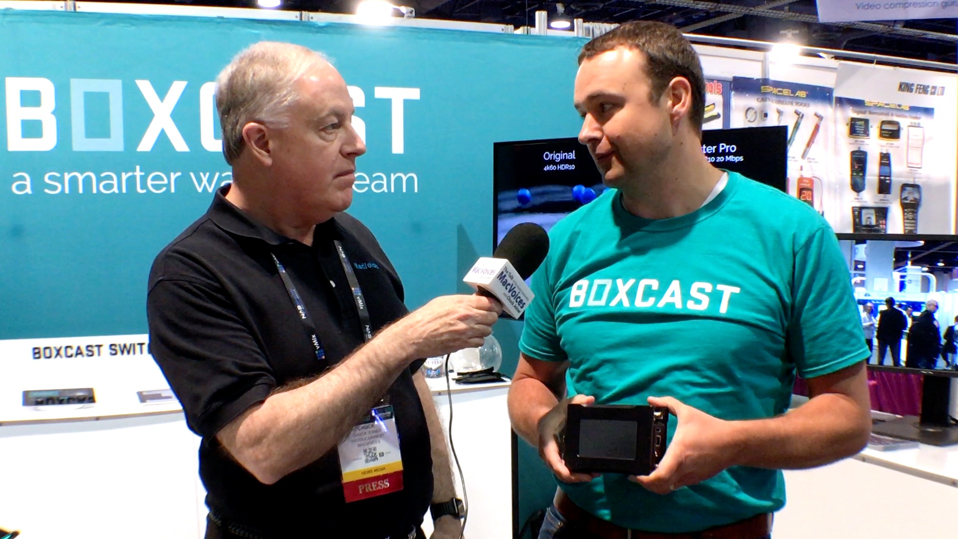 MacVoices #17106: NAB – BoxCast Makes 4K Live Streaming Affordable and Easy