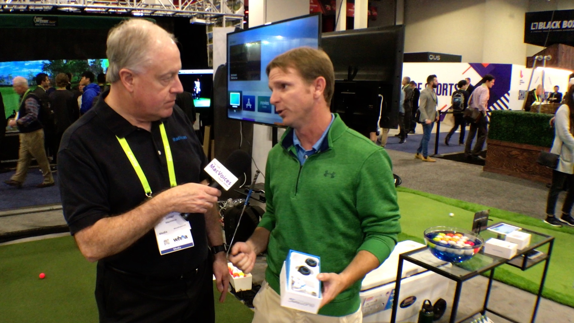 MacVoices #18048: CES – Coachlabs’ DuoTrac Helps Improve Your Golf Game