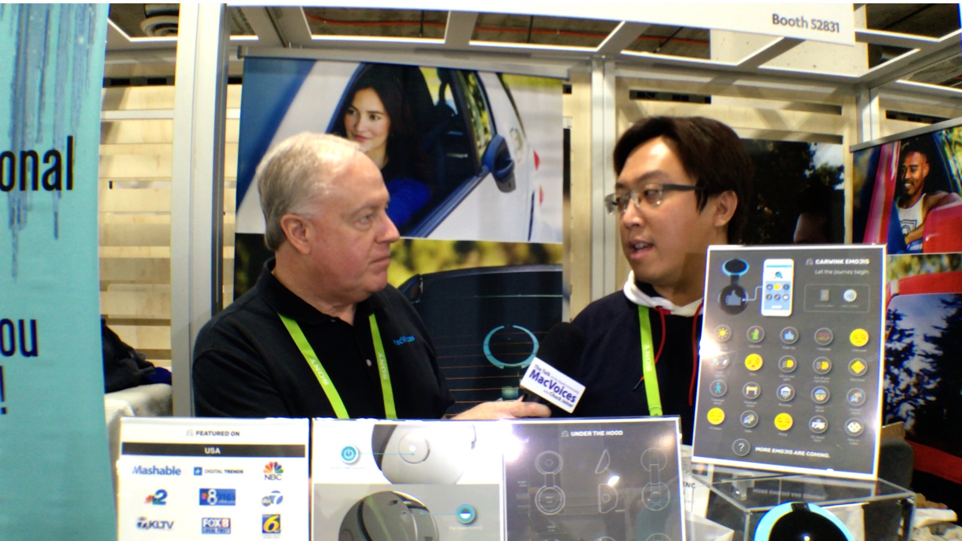 MacVoices #18058: CES – CarWink Lets You Signal Other Drivers With Emoji