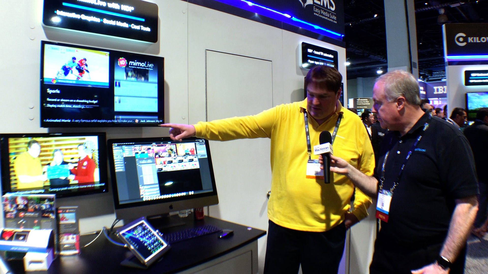 MacVoices #18093: NAB – Boinx Software Shows Off The Latest Version of mimoLive