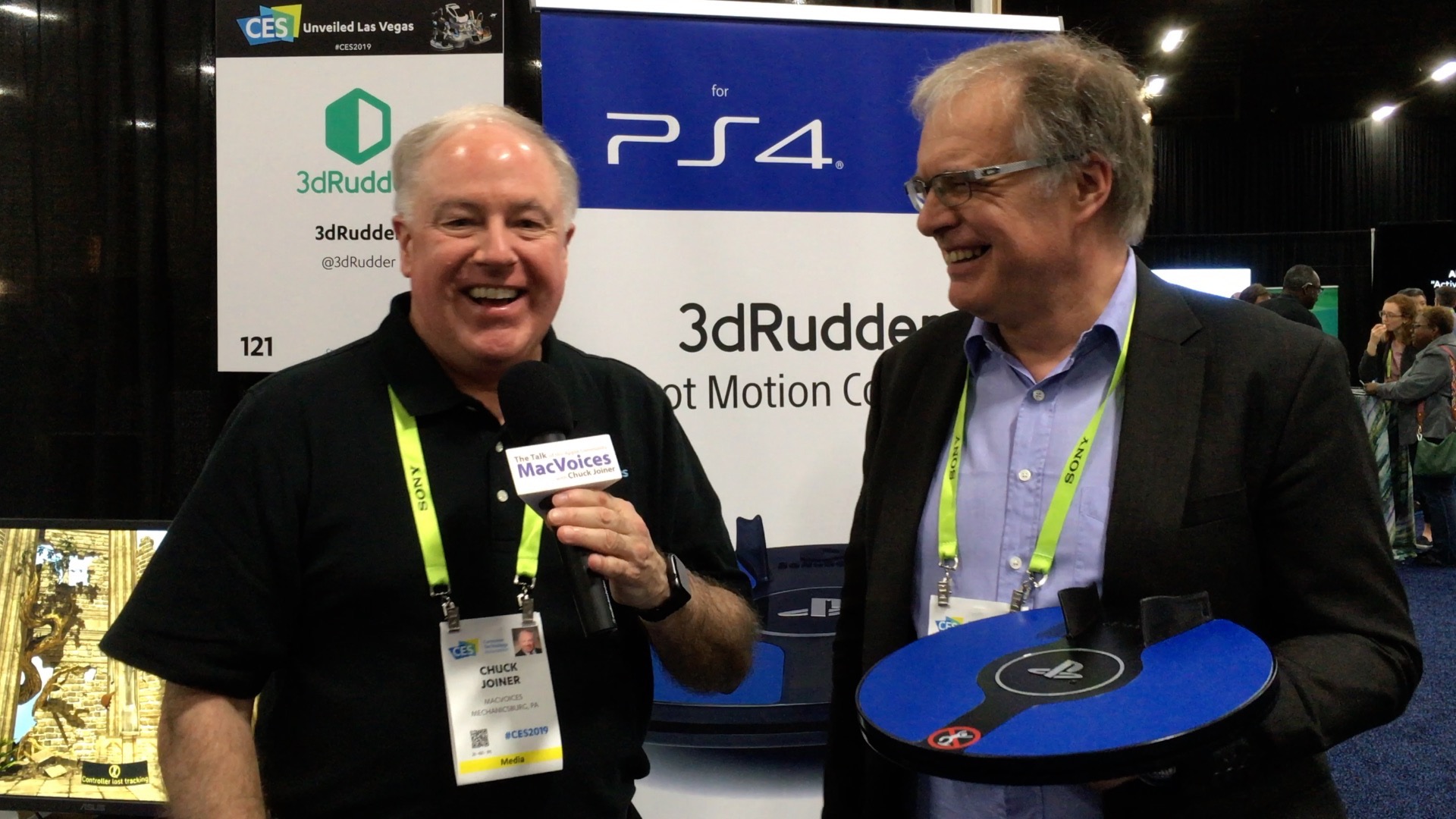 MacVoices #19005: CES Unveiled – 3dRudder VR Control Device Adds PlayStation Compatibility