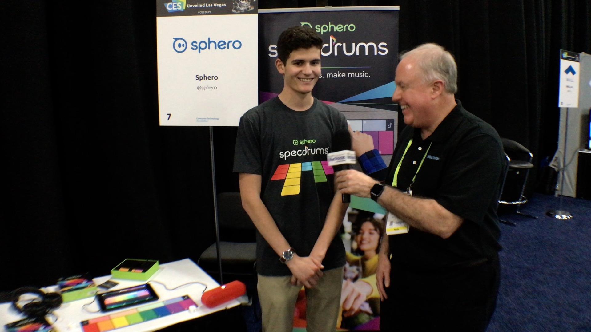 MacVoices #19017: CES Unveiled – Sphero’s Specdrums Let You Play Music Using Color