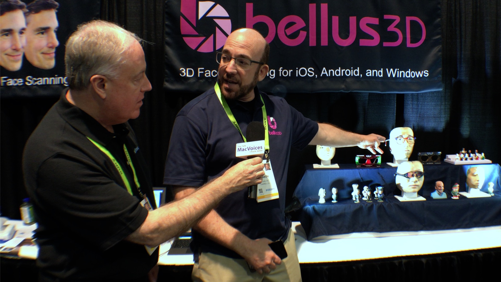 MacVoices #19074: CES – Bellus3D Can Scan Your Face With An iPhone For Various Uses