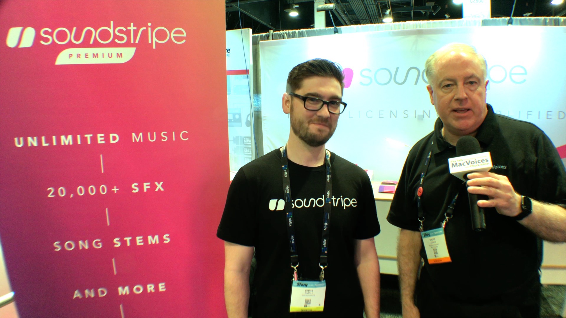 MacVoices #19122: NAB – Soundstripe Offers Video Producers Affordable Music For Their Projects