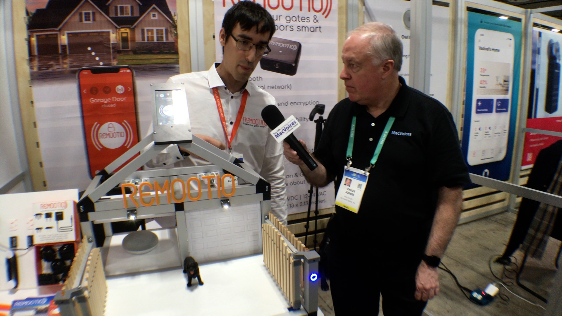 MacVoices #20057: CES – Remootio Offers Remote Control Garage Doors and Gates