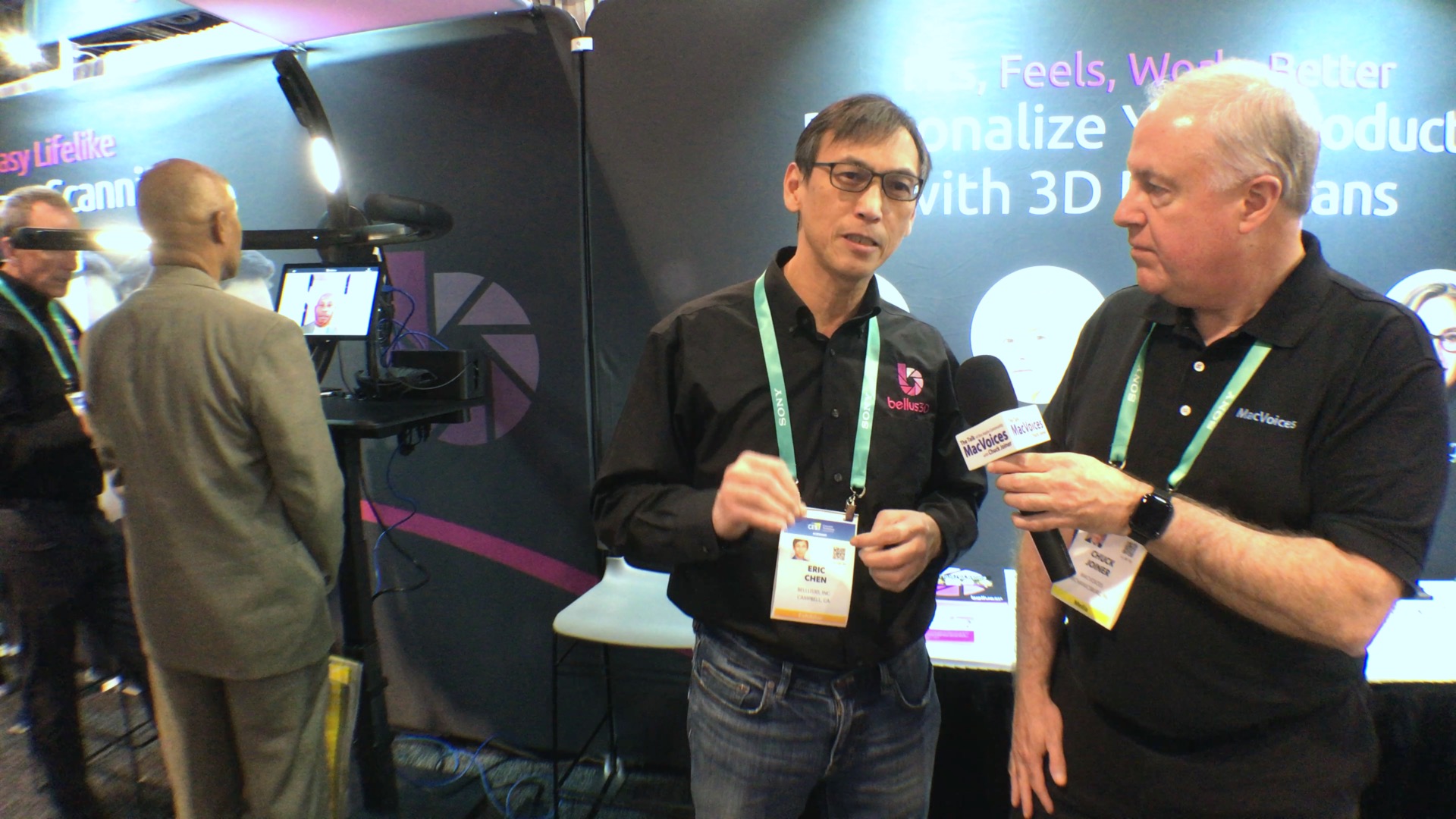 MacVoices #20063: CES – bellus3D Introduces Full-Head Scanner That Works In 3 Seconds