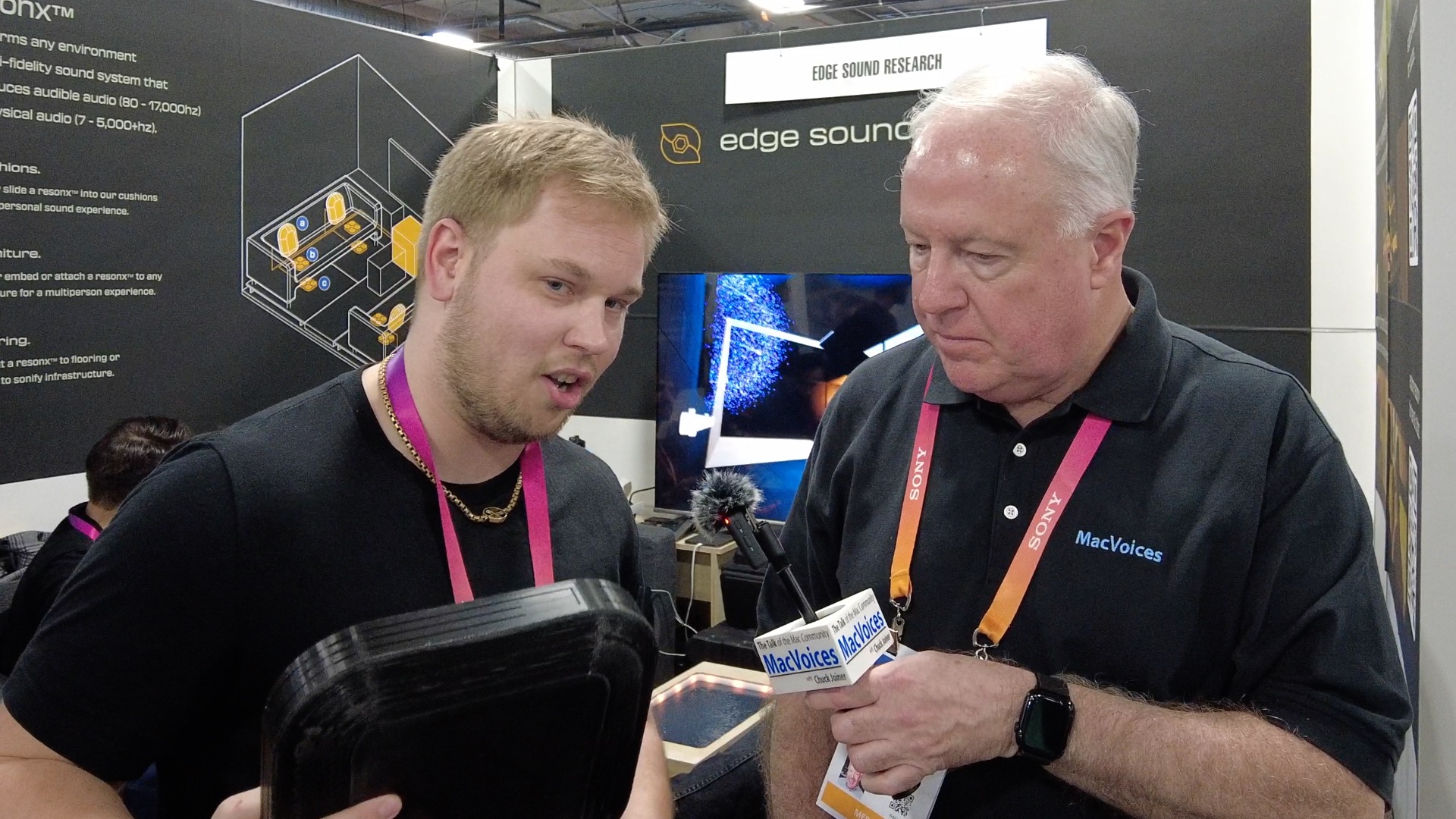 MacVoices #23051: CES – Edge Sound Research Adds A Physical Dimension To Sound