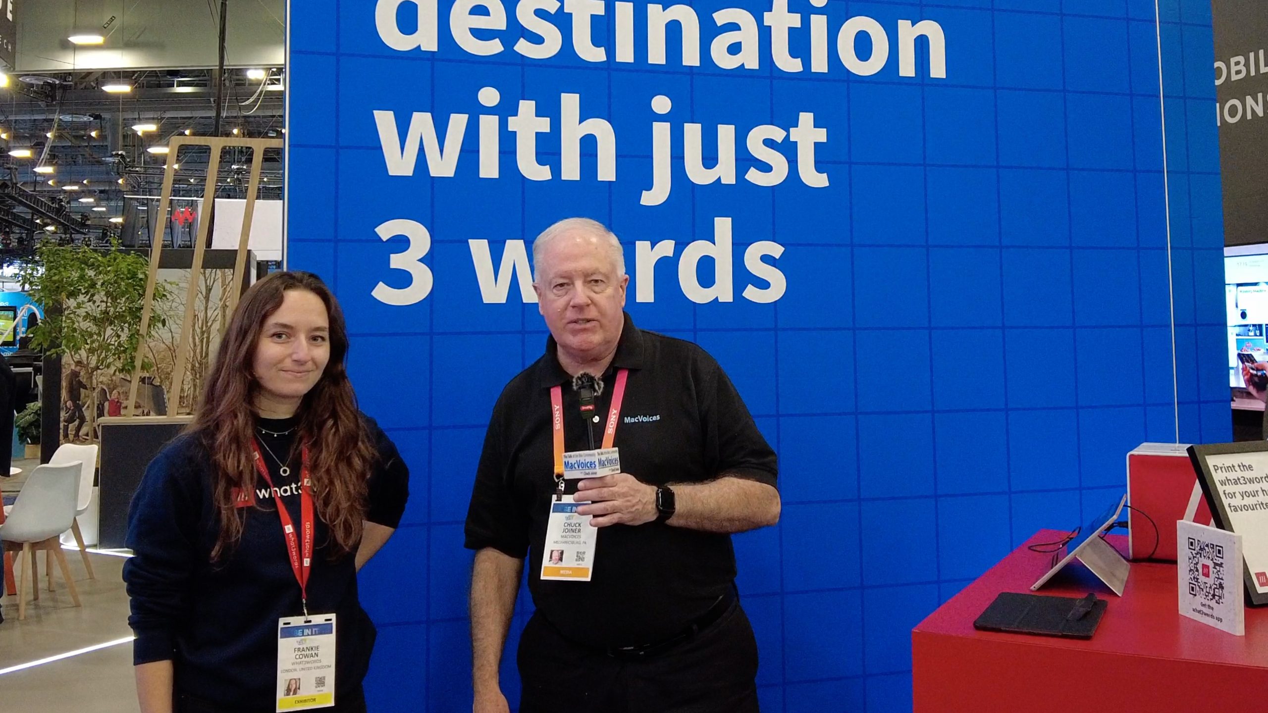 MacVoices #23062: CES – What3Words Makes Any Location On The Planet Easier To Find