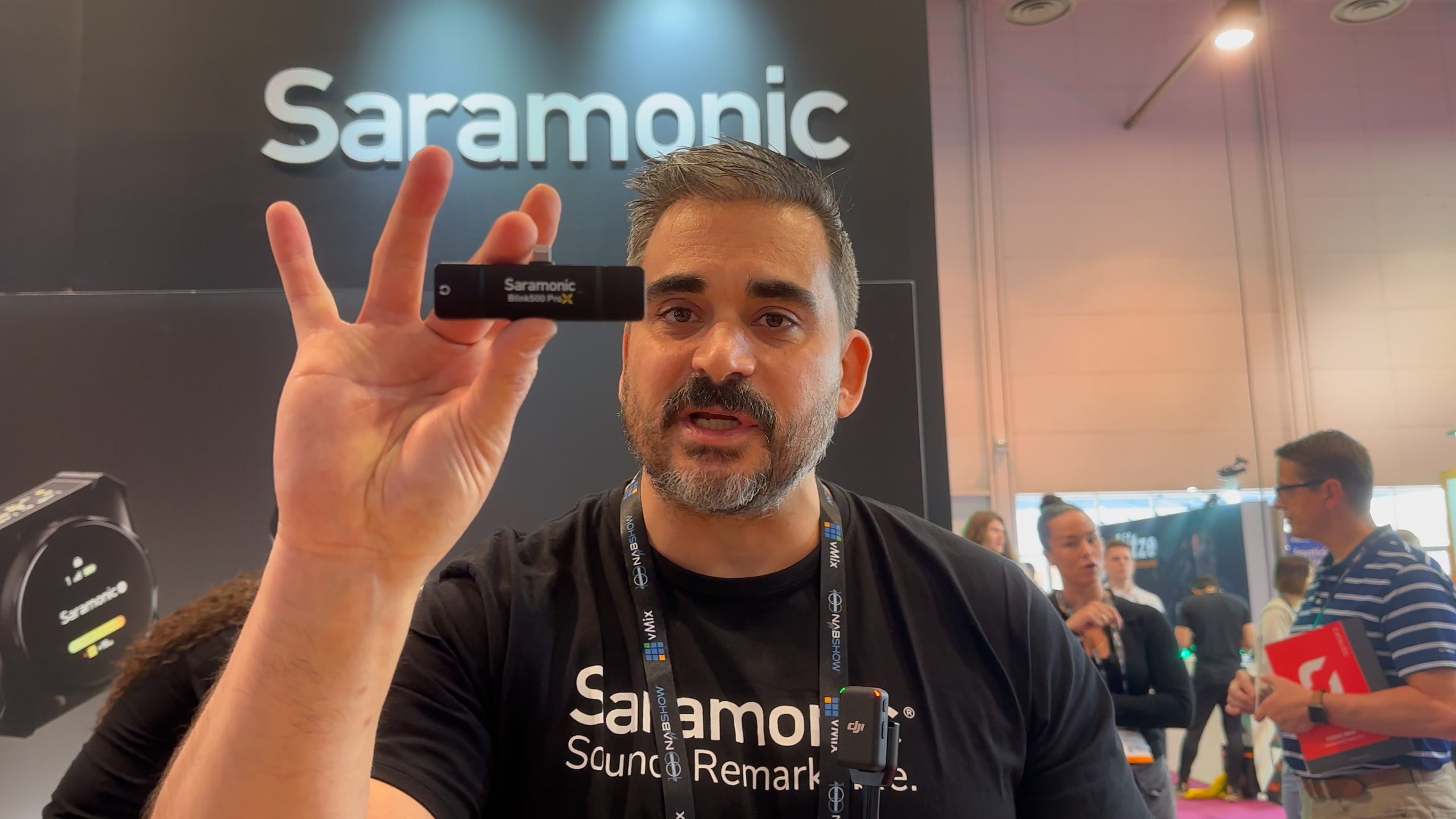 MacVoices #23143: NAB – Saramonic Shows An Impressive Line of Mobile Wireless Microphone Options