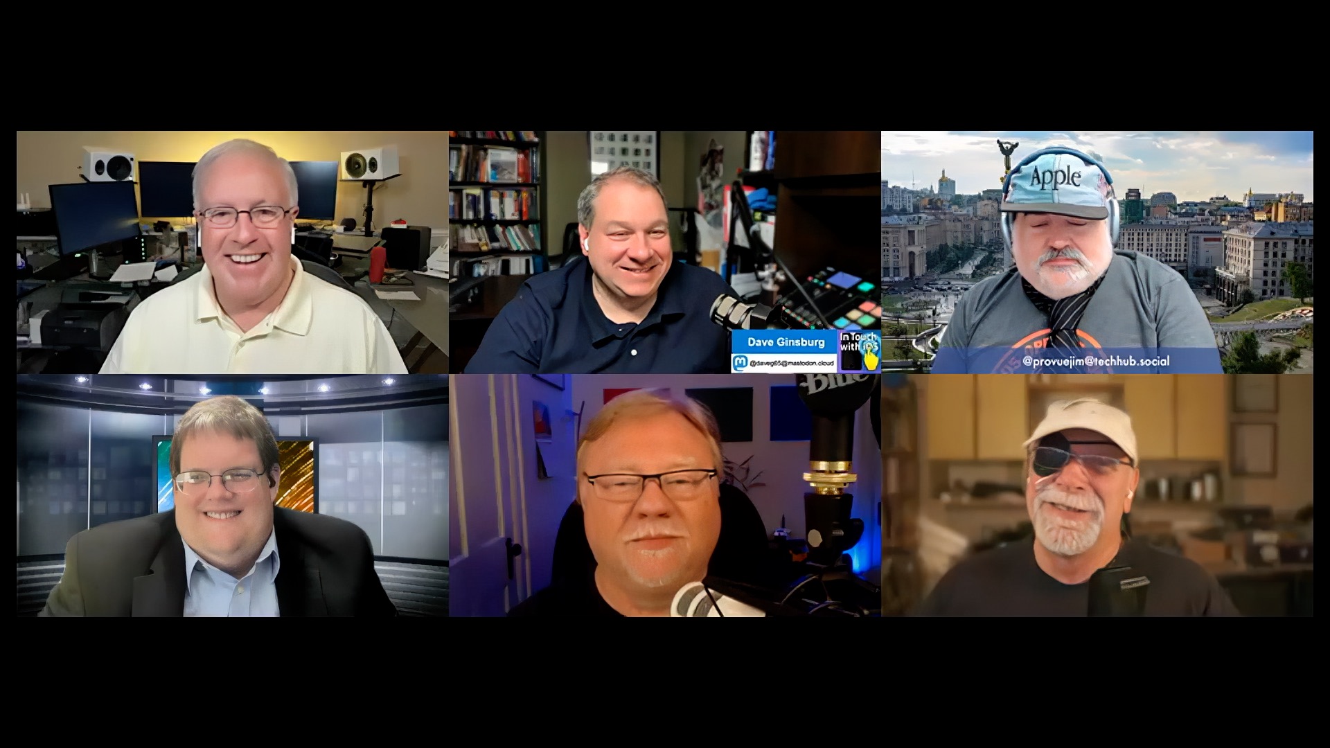 Chuck Joiner, Davidi Ginsburg, Jim Rea, Ben Roethig, Jeff Gamet, Guy Serle