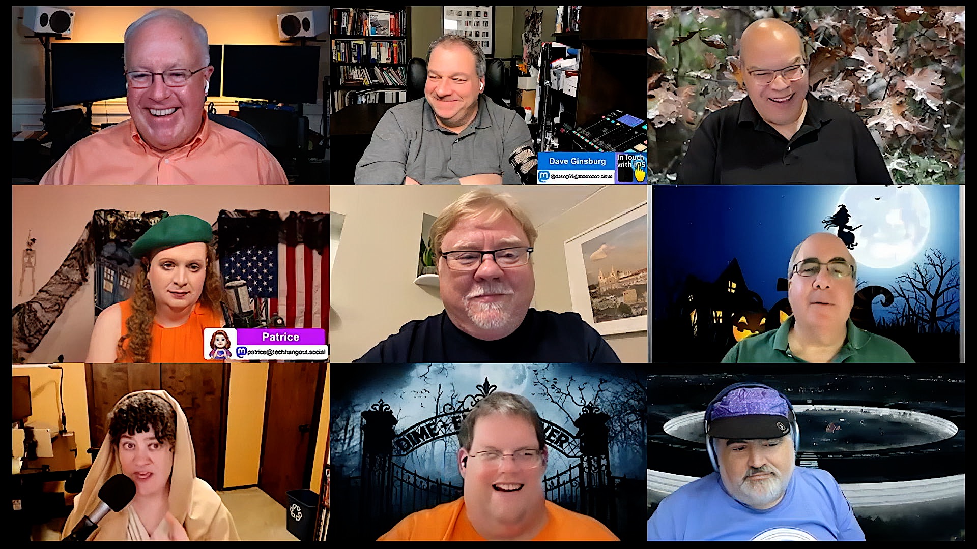 Chuck Joiner, David Ginsburg, Jim Rea, Eric Bolden, Patrice Brend'amour, Ben Roethig, Jeff Gamet, Mark Fuccio, Kelly Guimont