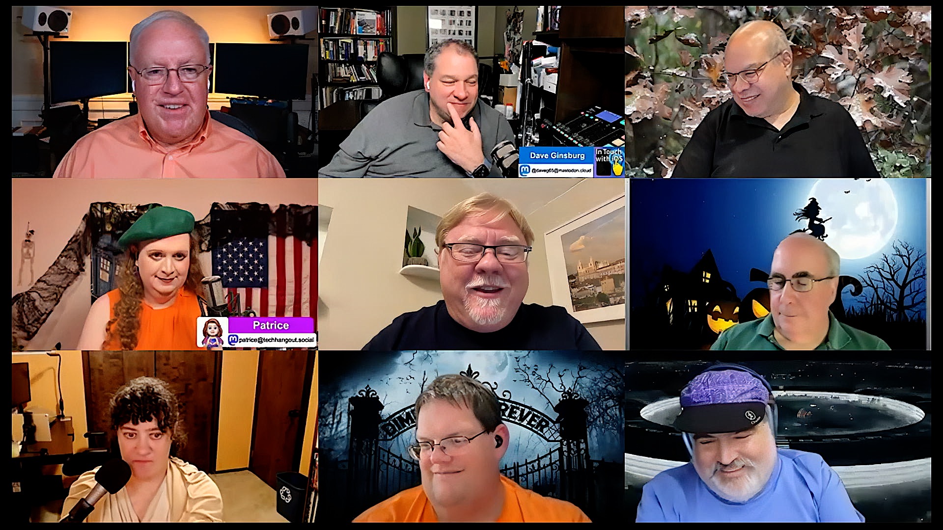 Chuck Joiner, David Ginsburg, Jim Rea, Eric Bolden, Patrice Brend'amour, Ben Roethig, Jeff Gamet, Mark Fuccio, Kelly Guimont