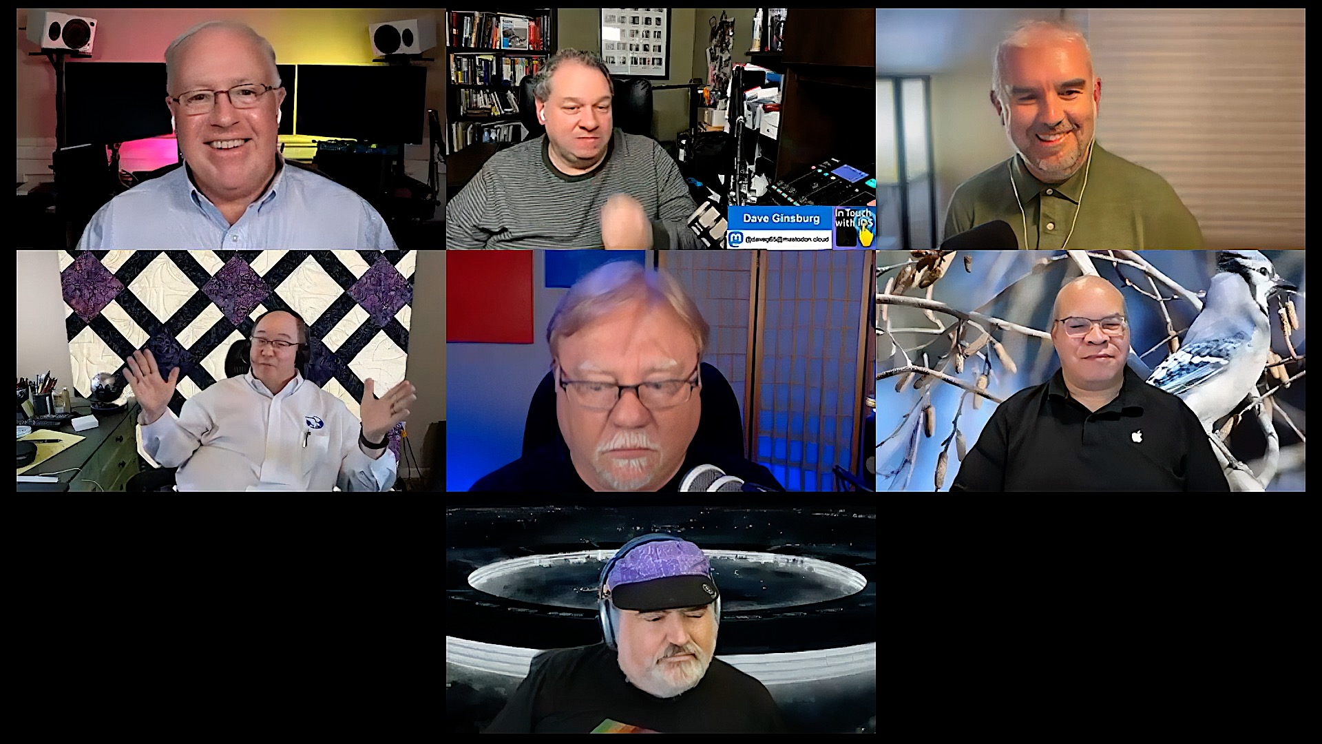 Chuck Joiner, David Ginsburg, Brian Flanigan-Arthurs, Web Bixby, Jeff Gamet, Eric Bolden, Mark Fuccio, Jim Rea