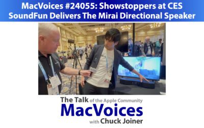 MacVoices #24055: Showstoppers – SoundFun Delivers The Mirai Directional Speaker