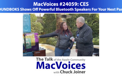 MacVoices #24059: CES – SOUNDBOKS Shows Off Powerful Bluetooth Speakers For Your Next Party