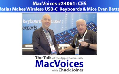 MacVoices #24061: CES – Matias Makes Wireless USB-C  Keyboards & Mice Even Better