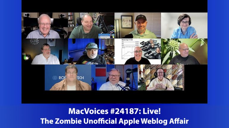 MacVoices #24187: Live! – The Zombie Unofficial Apple Weblog Affair