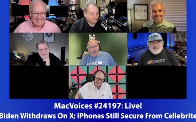 MacVoices #24197: Biden Steps Down On X, Current iOS Still Beats Cellabrite