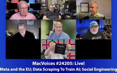 MacVoices #24205: Meta And The EU; Data Scraping To Train AI; Social Engineering