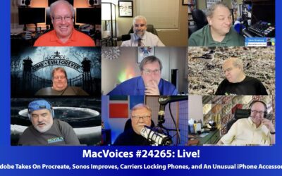 MacVoices #24265: Live! – Adobe vs. Procreate, Sonos, Locked iPhones, and More