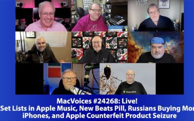 MacVoices #24268: Live! – Set Lists in Apple Music, New Beats Pill, Russians Buying More iPhones, and Apple Counterfeit Product Seizure