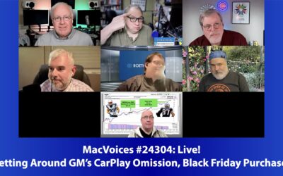 MacVoices #24304: Live! – Getting Around GM On CarPlay, Holiday Purchases