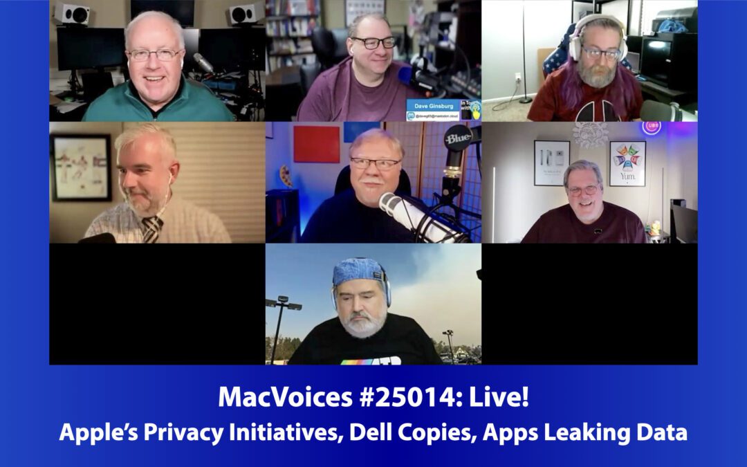 MacVoices #25014: Live! – Apple’s Privacy Initiatives, Dell Copies, Apps Leaking Data