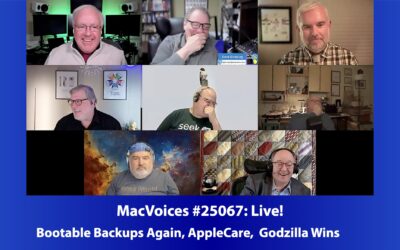 MacVoices #25067: Live! – Bootable Backups Again, AppleCare, Godzilla Wins