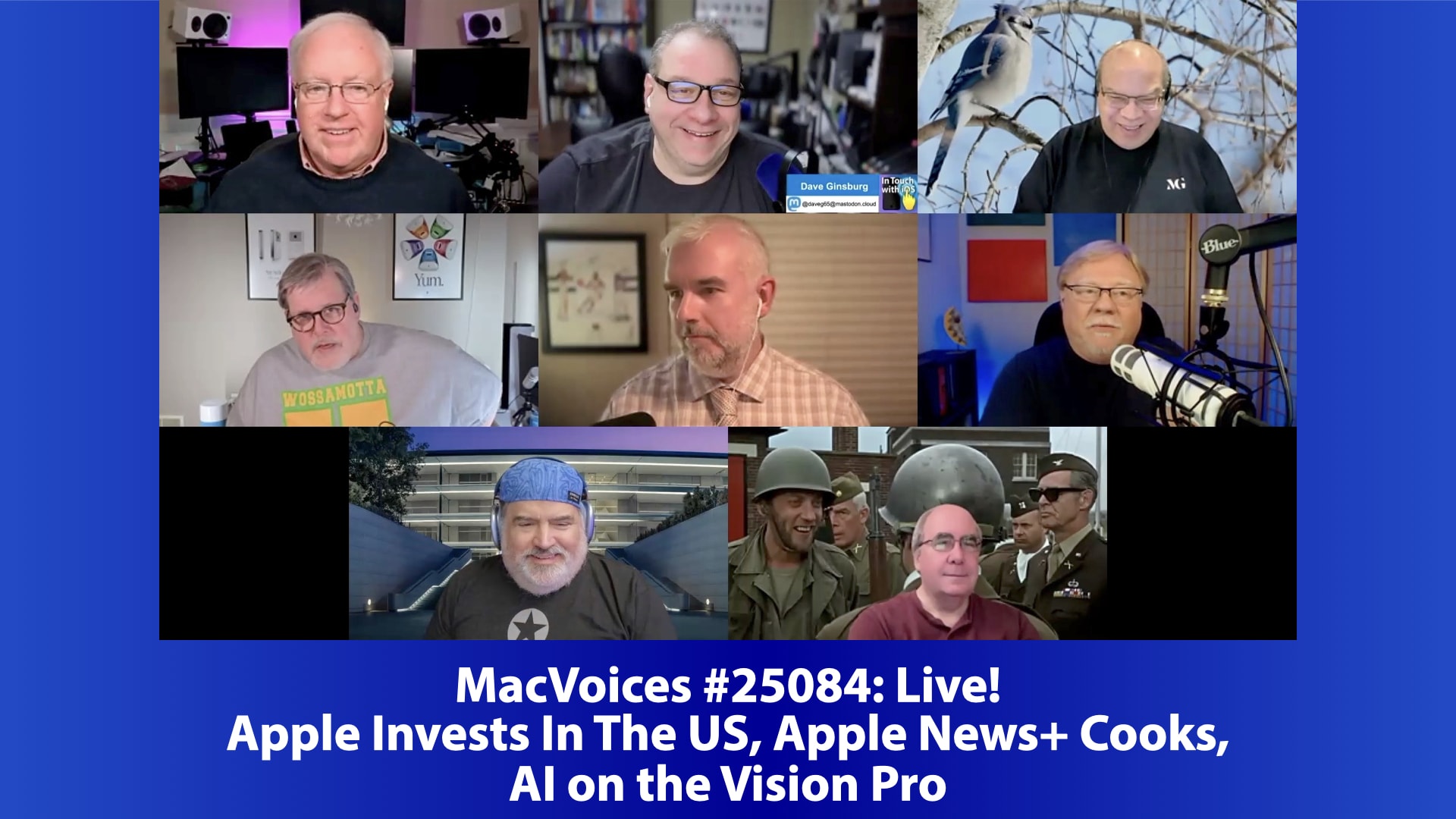 Chuck Joiner, David Ginsburg,Eric Bolden, Marty Jencius, Brian Flanigan-Arthurs, Jeff Gamet, Jim Rea, Mark Fuccio
