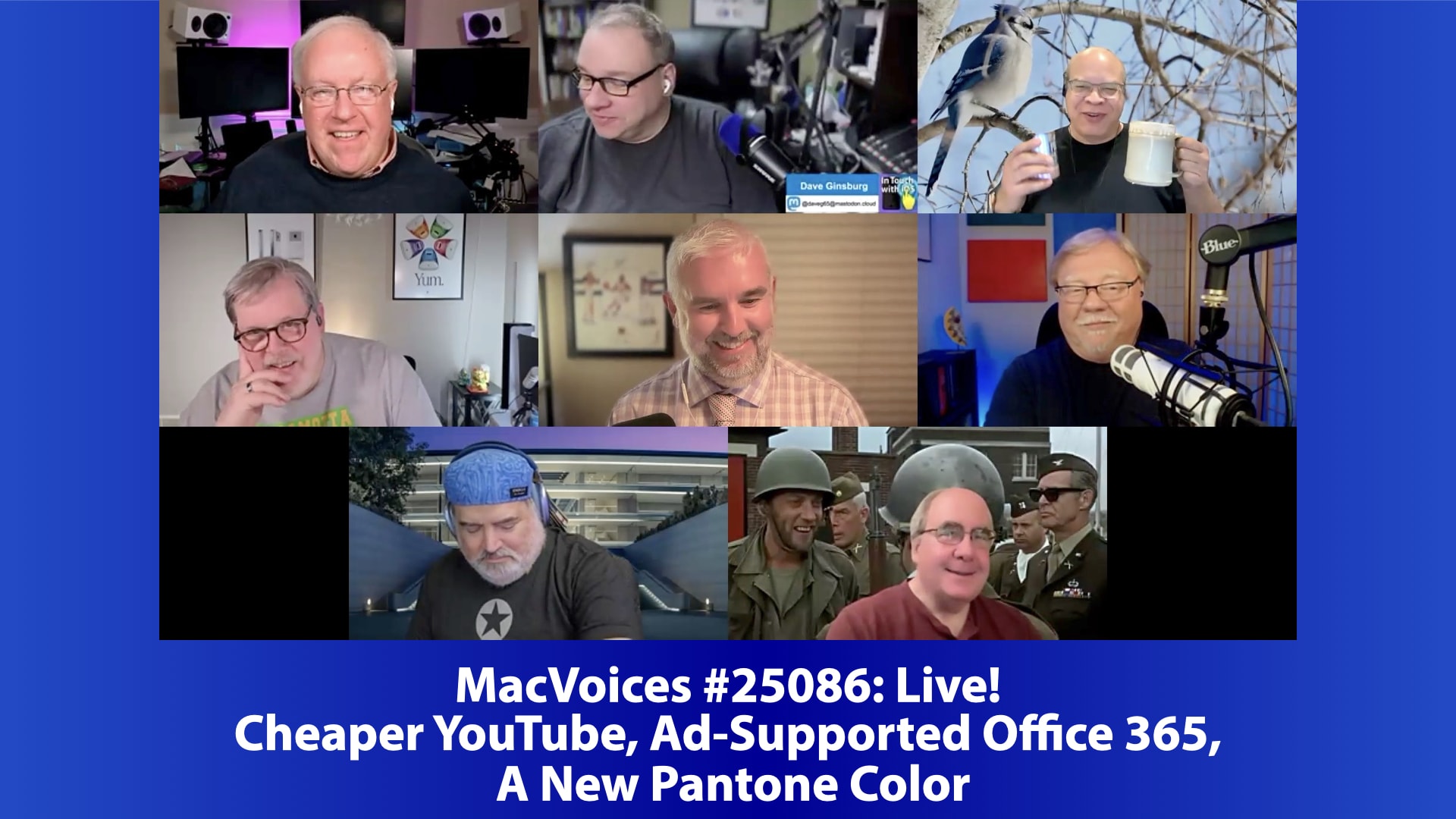 Chuck Joiner, David Ginsburg,Eric Bolden, Marty Jencius, Brian Flanigan-Arthurs, Jeff Gamet, Jim Rea, Mark Fuccio