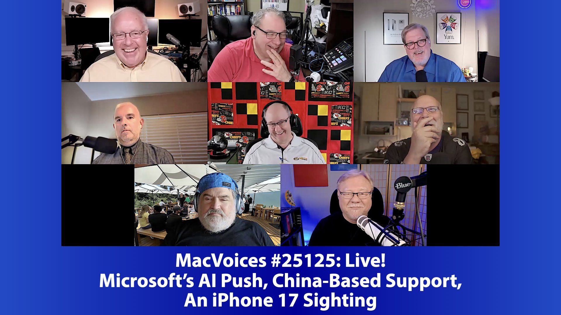 Chuck Joiner, David Ginsburg, Marty Jencius, Brian Flanigan-Arthurs, Web Bixby, Guy Serle, Jim Rea, Jeff Gamet