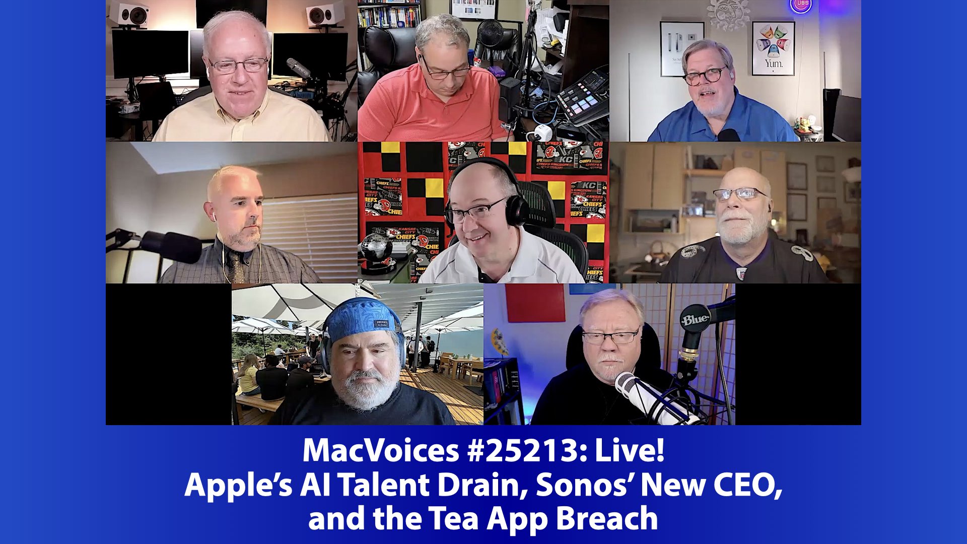 Chuck Joiner, David Ginsburg, Marty Jencius, Brian Flanigan-Arthurs, Web Bixby, Guy Serle, Jim Rea, Jeff Gamet