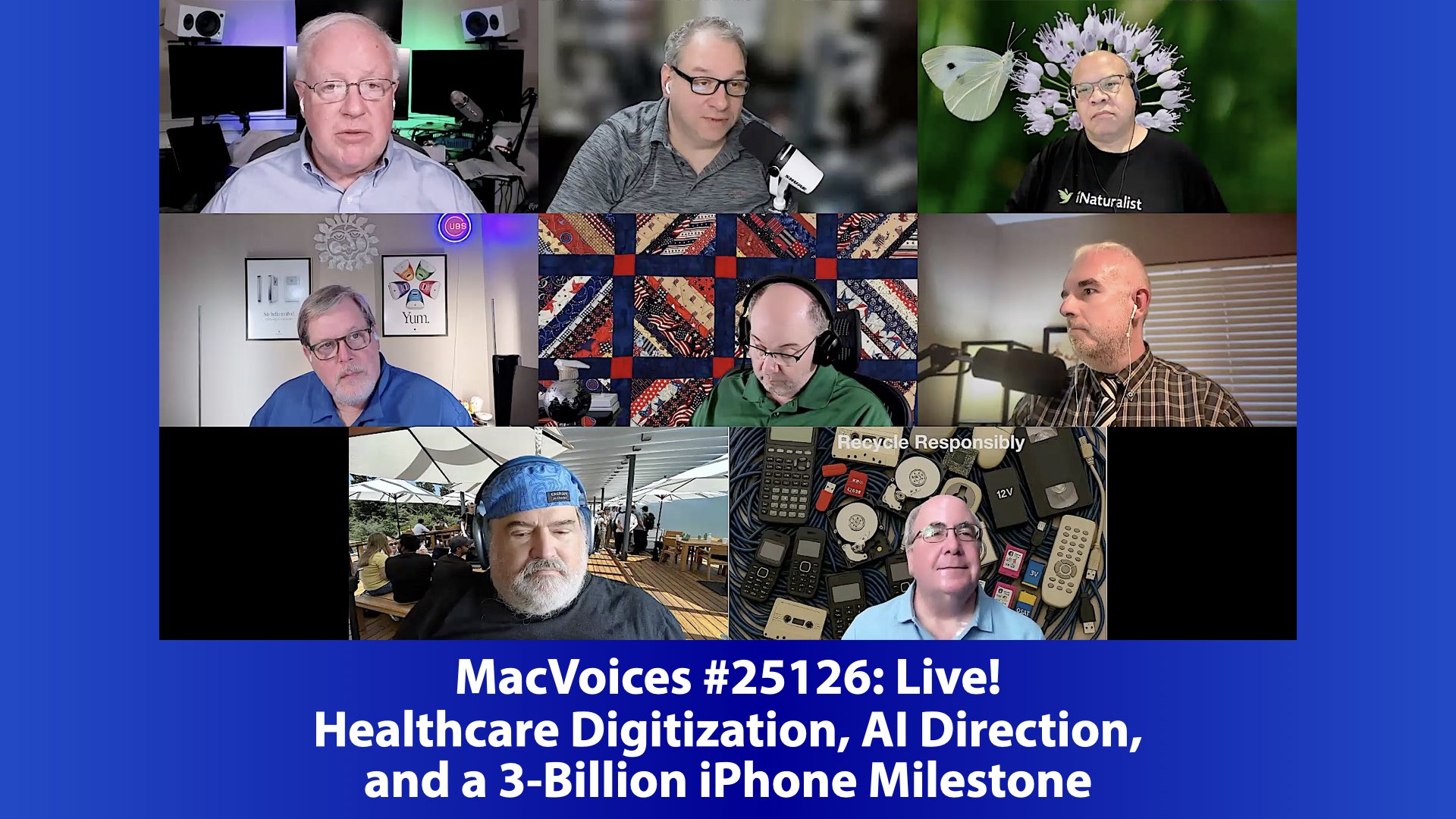 Chuck Joiner, David Ginsburg, Eric Bolden, Marty Jencius, Web Bixby, Brian Flanigan-Arthurs, Jim Rea, Mark Fuccio