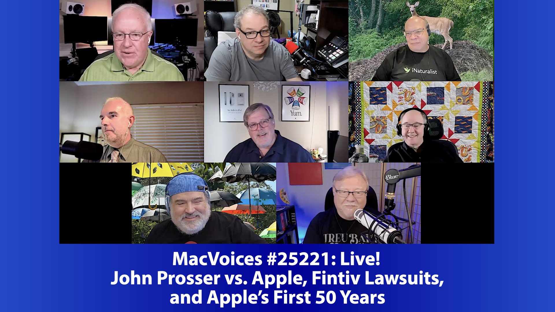 Chuck Joiner, David Ginsburg, Eric Bolden, Brian Flanigan-Arthurs, Marty Jencius, Web Bixby, Jim Rea, Jeff Gamet