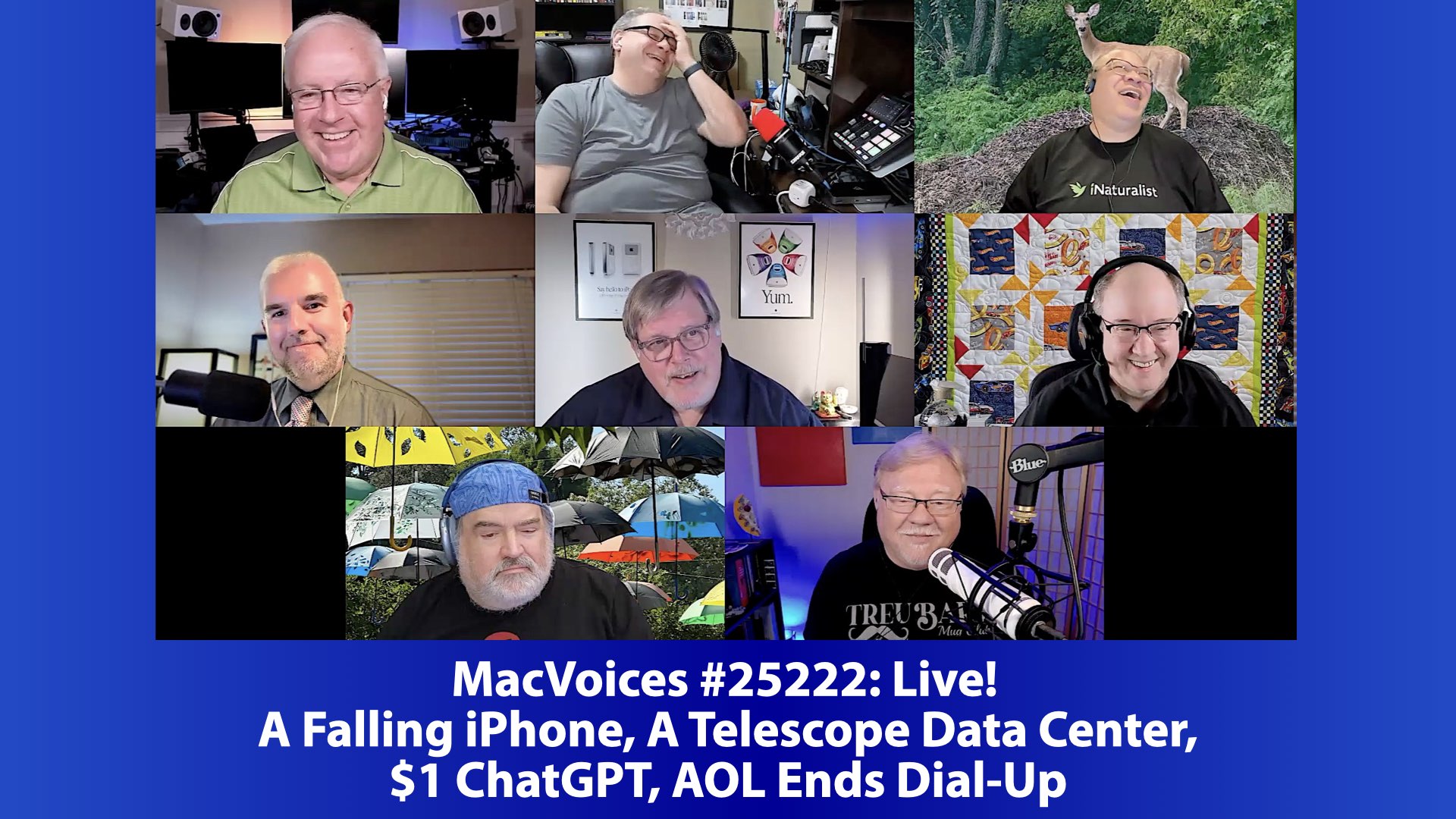 Chuck Joiner, David Ginsburg, Eric Bolden, Brian Flanigan-Arthurs, Marty Jencius, Web Bixby, Jim Rea, Jeff Gamet