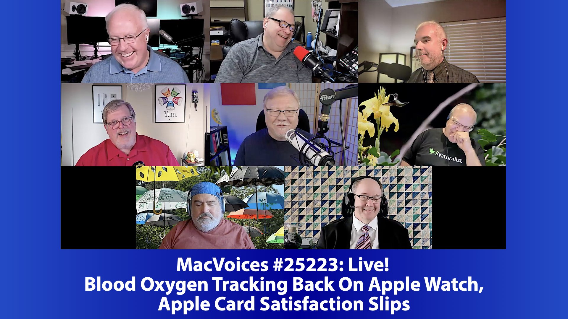 Chuck Joiner, David Ginsburg, Brian Flanigan-Arthurs, Jim Rea, Web Bixby