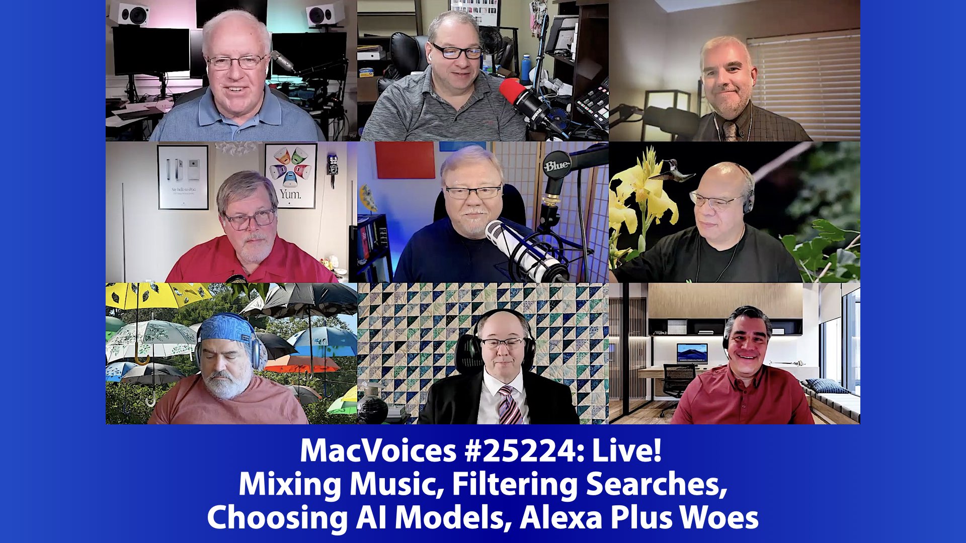 Chuck Joiner, David Ginsburg, Brian Flanigan-Arthurs, Jim Rea, Web Bixby, Norbert Frassa