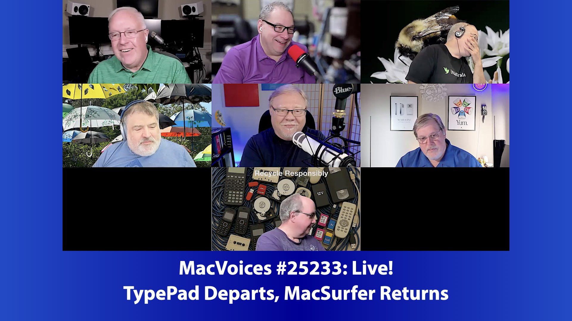 Chuck Joiner, David Ginsburg, Eric Bolden, Jim Rea, Jeff Gamet, Marty Jencius, Mark Fuccio